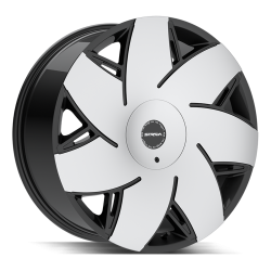 Strada - Strada Wheels TURBINA 22x9 5x115/120 15mm Gloss Black/Machined S6729051615GBM - Image 1