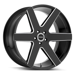 Strada - Strada Wheels CODA 20x8.5 5x4.5 35mm Gloss Black/Milled S60051435GBML - Image 1