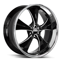 Strada - Strada Wheels OLD SKOOL 24x10 5x115 15mm Gloss Black/Milled C02451515GBMLSS - Image 1