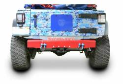 Steinjager - Steinjager Rear Off Road D-Ring Bumper Red Baron for Wrangler JK J0048139 - Image 1