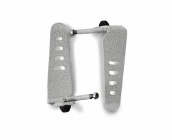 Steinjager - Steinjager Metal Style Foot Peg Kit-Gray Hammertone for Wrangler TJ J0043892 - Image 1