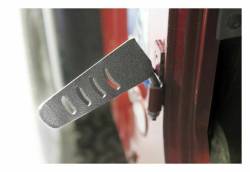 Steinjager - Steinjager Metal Style Foot Peg Kit-Gray Hammertone for Wrangler TJ J0043892 - Image 2