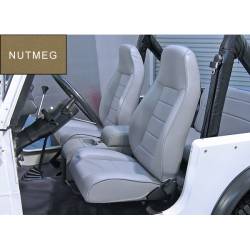 Rugged Ridge 13402.07 High-Back Front Seat Reclinable for 76-02 CJ/Wrangler