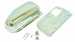 Rugged Ridge 11122.02 Wiper Motor Cover Kit Stainless Steel for 76- 86 Jeep CJ