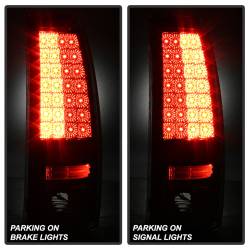 Spyder Auto - Spyder Auto 5001764 LED Taillights Chrome/Smoke for 03-06 Silverado 1500/HD - Image 6