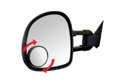 Cipa Mirrors - CIPA 49111 Blue Tinted HotSpot Mirrors 2" Convex Mirror w/Stick-On Mounting - Image 2