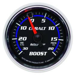 AutoMeter - AutoMeter 6107 Cobalt Mechanical Vacuum/Boost Gauge 30" HG/20PSI 2-1/16" - Image 1
