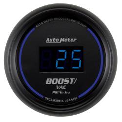 AutoMeter - AutoMeter 6959 Cobalt Digital Vacuum/Boost Gauge 30" HG/30PSI 2-1/16" - Image 1