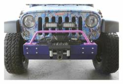 Steinjager - Steinjager Front Bumper Light Bar Bracket-Pinky for Wrangler JK J0045695 - Image 1