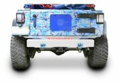 Steinjager - Steinjager Rear Off Road D-Ring Bumper-Cloud White for Wrangler JK J0048150 - Image 1