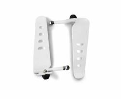 Steinjager - Steinjager Metal Style Foot Peg Kit-Cloud White for Wrangler TJ J0043894 - Image 1