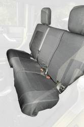 Rugged Ridge - Rugged Ridge 13266.02 Ballistic Rear Seat Cover Black for 07-10 Wrangler JKU 4DR - Image 1