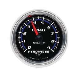 AutoMeter - AutoMeter 6144 Cobalt Pyrometer Gauge 0-1600Â-DEG F 2-1/16" Stepper Motor - Image 2