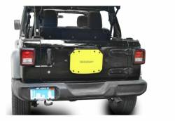 Steinjager - Steinjager Spare Tire Carrier Delete Plate-Lemon Peel for Wrangler JL J0048215 - Image 1