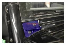 Steinjager - Steinjager A-Pillar Light Brackets-Southwest Blue for Wrangler JK J0041564 - Image 1