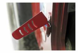 Steinjager - Steinjager Metal Style Foot Peg Kit-Red Baron for Wrangler TJ J0043883 - Image 2