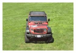 Steinjager - Steinjager Hood Mount Light Bracket w/LEDs-Purple for Wrangler JK J0043608 - Image 2