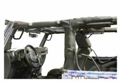 Steinjager - Steinjager Front/Rear Rigid Style Grab Handles-Bare for Jeep JK 2DR J0044757 - Image 1