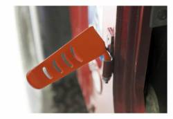 Steinjager - Steinjager Metal Style Foot Peg Kit-Fluorescent Orange for Jeep TJ J0043882 - Image 2