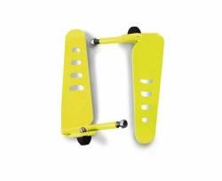 Steinjager - Steinjager Metal Style Foot Peg Kit-Lemon Peel for Wrangler TJ J0043886 - Image 1