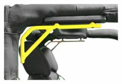 Steinjager - Steinjager Rear Rigid Style Grab Handles-Neon Yellow for Jeep JK 2DR J0046497 - Image 1