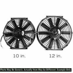 BLOX - BLOX Racing BXCC-00002-RD 12" Electric Slim Fan Red - Image 1