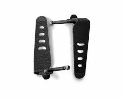 Steinjager - Steinjager Metal Style Foot Peg Kit-Black for Wrangler TJ J0043881 - Image 1