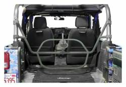Steinjager - Steinjager Internal Spare Tire Carrier-Gray Hammer for Jeep JK 2DR J0045502 - Image 1