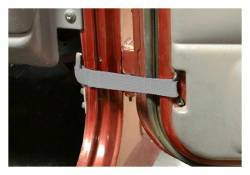 Steinjager - Steinjager Stock Door Limit Straps Front-Gray for Wrangler YJJ0045476 - Image 1