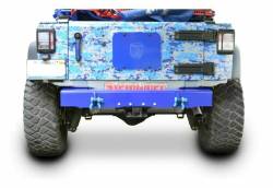 Steinjager - Steinjager Rear Off Road D-Ring Bumper-Southwest Blue for Wrangler JK J0048140 - Image 2