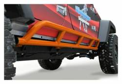 Steinjager - Steinjager Bare Knuckles Rock Sliders-Orange for Wrangler JK 4DR J0043922 - Image 1