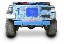 Steinjager - Steinjager Rear Off Road D-Ring Bumper-Playboy Blue for Wrangler JK J0048141 - Image 2