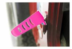 Steinjager - Steinjager Metal Style Foot Peg Kit-Hot Pink for Wrangler TJ J0046535 - Image 2