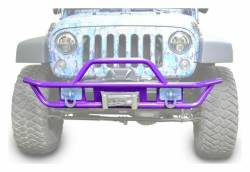 Steinjager - Steinjager Front Off Road Tube Bumper-Sinbad Purple for Jeep JK J0048131 - Image 1