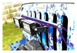 Steinjager - Steinjager Grille Mount Light Bracket Kit-Purple for Wrangler JK J0044773 - Image 1