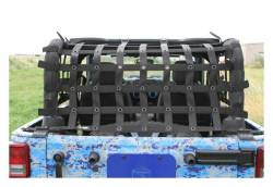 Steinjager - Steinjager Rear Teddy Top Cargo Net Black for Wrangler JK 2DR J0045964 - Image 2