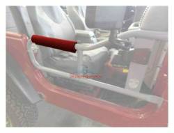 Steinjager - Steinjager Front Tube Door Arm Rests-Red for Jeep Scrambler CJ8 J0046103 - Image 2