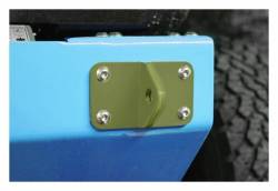 Steinjager - Steinjager Front/Rear Bumper D-Ring Mounts-Locas Green for Jeep JK J0045335 - Image 1