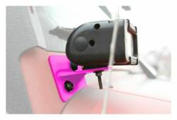 Steinjager - Steinjager A-Pillar Light Brackets-Hot Pink for Wrangler JK J0046393 - Image 1
