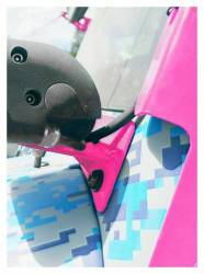 Steinjager - Steinjager A-Pillar Light Brackets-Hot Pink for Wrangler JK J0046541 - Image 3