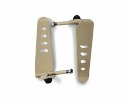 Steinjager - Steinjager Metal Style Foot Peg Kit-Military Beige for Wrangler TJ J0043890 - Image 1