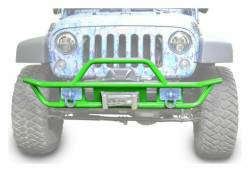 Steinjager - Steinjager Front Off Road Tube Bumper-Neon Green for Jeep JK J0048125 - Image 1