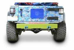 Steinjager - Steinjager Rear Off Road D-Ring Bumper-Gecko Green for Wrangler JK J0048152 - Image 1