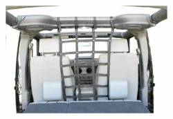 Steinjager - Steinjager Rear Dog Partition Cargo Net Red for Wrangler JK 4DR J0044982 - Image 3
