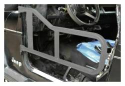 Steinjager - Steinjager Front Tubular Trail Doors-Gray Hammertone for Jeep CJ7 J0045384 - Image 4