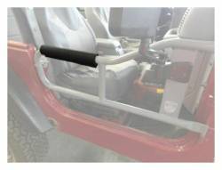 Steinjager - Steinjager Front Tube Door Arm Rests-Black for Jeep CJ7 J0045589 - Image 2