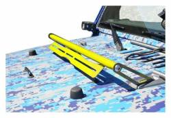 Steinjager - Steinjager Hood Mount Light Bracket Kit-Neon Yellow for Wrangler JK J0046509 - Image 1