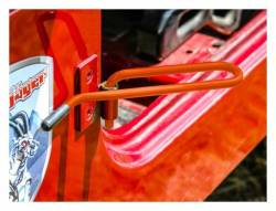 Steinjager - Steinjager Wire Style Foot Peg Kit-Fluorescent Orange for Jeep CJ7 J0045922 - Image 2