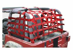 Steinjager - Steinjager Rear Teddy Top Cargo Net Red for Wrangler TJ J0047021 - Image 2