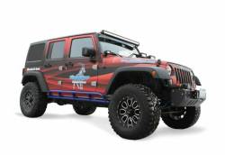 Steinjager - Steinjager Bare Knuckles Rock Sliders-SW Blue for Wrangler JK 4DR J0043924 - Image 2